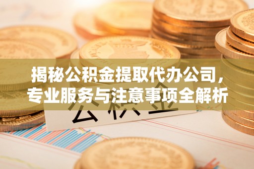 伸港揭秘公积金提取代办公司，专业服务与注意事项全解析