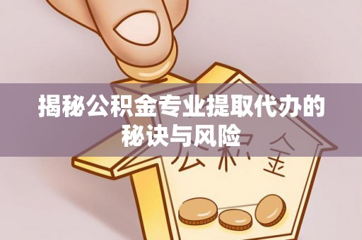 伸港揭秘公积金专业提取代办的秘诀与风险