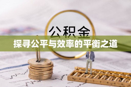 伸港探寻公平与效率的平衡之道