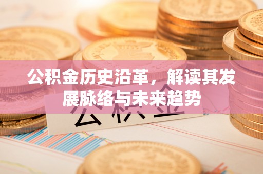 伸港公积金历史沿革，解读其发展脉络与未来趋势