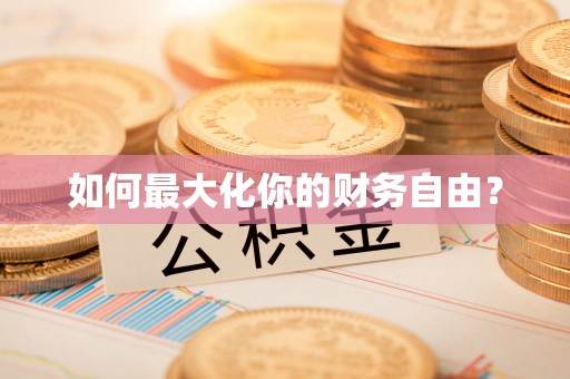 伸港如何最大化你的财务自由？