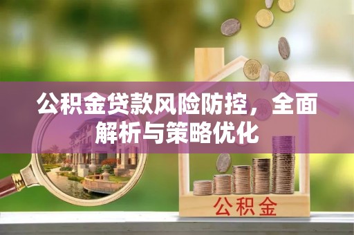 伸港公积金贷款风险防控，全面解析与策略优化