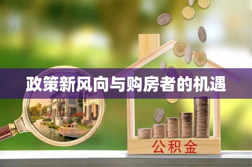 伸港政策新风向与购房者的机遇
