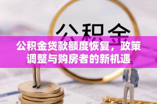 伸港公积金贷款额度恢复，政策调整与购房者的新机遇