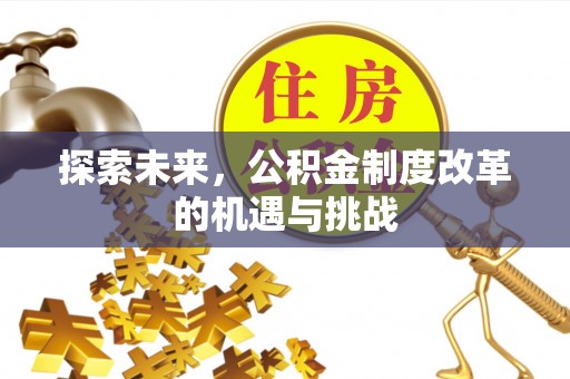 伸港探索未来，公积金制度改革的机遇与挑战