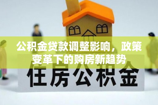 伸港公积金贷款调整影响，政策变革下的购房新趋势